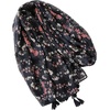 FAIRYGATE Damen Schal Vogel Blume Schmetterling Druck Lange Soft Neck Scarf Wickel Stola für Summer Beach Winter Geschenk(Fdyt17235)