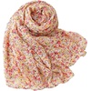 FAIRYGATE Damen Schal Vogel Blume Schmetterling Druck Lange Soft Neck Scarf Wickel Stola für Summer Beach Winter Geschenk(Fdyt17236)