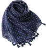 FAIRYGATE Damen Schal Vogel Blume Schmetterling Druck Lange Soft Neck Scarf Wickel Stola für Summer Beach Winter Geschenk(Fdyt17240)