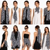 FAIRYGATE Damen Schal Vogel Blume Schmetterling Druck Lange Soft Neck Scarf Wickel Stola für Summer Beach Winter Geschenk(Fdyt19225)