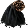FAIRYGATE Damen Schal Vogel Blume Schmetterling Druck Lange Soft Neck Scarf Wickel Stola für Summer Beach Winter Geschenk(Fdyt19230)