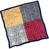 FAIRYGATE Damen Seidentuch Quadrates Bedrucktes Halstuch Satin Seidenschal Kopftuch 70x70cm(92006)