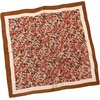 FAIRYGATE Damen Seidentuch Quadrates Bedrucktes Halstuch Satin Seidenschal Kopftuch 70x70cm(92019)
