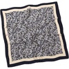 FAIRYGATE Damen Seidentuch Quadrates Bedrucktes Halstuch Satin Seidenschal Kopftuch 70x70cm(92020)