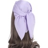 FAIRYGATE Damen Seidentuch Quadrates Bedrucktes Halstuch Satin Seidenschal Kopftuch 70x70cm(Fdasa2305)