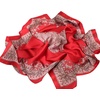 FAIRYGATE Damen Seidentuch Quadrates Bedrucktes Halstuch Satin Seidenschal Kopftuch 70x70cm(Fdwxa2205)