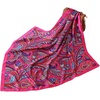 FAIRYGATE Damenschal Schal Tuch Blume Bandana Halstuch Kopftuch Schals 90 x 90 cm Bunte(74006)