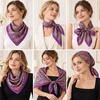 FAIRYGATE Damenschal Schal Tuch Blume Bandana Halstuch Kopftuch Schals 90 x 90 cm Bunte(74008)