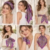 FAIRYGATE Damenschal Schal Tuch Blume Bandana Halstuch Kopftuch Schals 90 x 90 cm Bunte(74008)