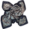 FAIRYGATE Damenschal Schal Tuch Blume Bandana Halstuch Kopftuch Schals 90 x 90 cm Bunte(74011)