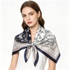 FAIRYGATE Damenschal Schal Tuch Blume Bandana Halstuch Kopftuch Schals 90 x 90 cm Bunte(74013)