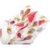 FAIRYGATE Georgette Chiffon Schal Damen Lange Schals Blume Muster Soft Wrap Simulation Seidenschal für Frühling Sommer Herbst Winter(38020)