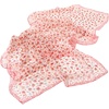 FAIRYGATE Georgette Chiffon Schal Damen Lange Schals Blume Muster Soft Wrap Simulation Seidenschal für Frühling Sommer Herbst Winter(Fdkr62009)