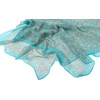 FAIRYGATE Georgette Chiffon Schal Damen Lange Schals Blume Muster Soft Wrap Simulation Seidenschal für Frühling Sommer Herbst Winter(Fdkr62011)