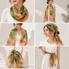 FAIRYGATE Schal Damen Halstücher Tuch Kopftuch Halstuch Schals Tücher Stola Weiches und Bequemes Georgette Material Vielseitig und Multifunktional B72(Db7218)