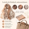 FAIRYGATE Schal Damen Halstücher Tuch Kopftuch Halstuch Schals Tücher Stola Weiches und Bequemes Georgette Material Vielseitig und Multifunktional B72(FDKRA5239)