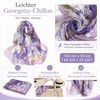 FAIRYGATE Schal Damen Halstücher Tuch Kopftuch Halstuch Schals Tücher Stola Weiches und Bequemes Georgette Material Vielseitig und Multifunktional B72(FDKRC3728)