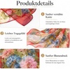 FAIRYGATE Schal Damen Halstücher Tuch Kopftuch Halstuch Schals Tücher Stola Weiches und Bequemes Georgette Material Vielseitig und Multifunktional B72(FDKRA5031)