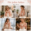 FAIRYGATE Schal Damen Halstücher Tuch Kopftuch Halstuch Schals Tücher Stola Weiches und Bequemes Georgette Material Vielseitig und Multifunktional B72(FDKRA5033)