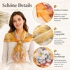 FAIRYGATE Schal Damen Halstücher Tuch Kopftuch Halstuch Schals Tücher Stola Weiches und Bequemes Georgette Material Vielseitig und Multifunktional B72(FDKRC3725)
