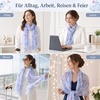 FAIRYGATE Schal Damen Halstücher Tuch Kopftuch Halstuch Schals Tücher Stola Weiches und Bequemes Georgette Material Vielseitig und Multifunktional B72(FDKRA4238)