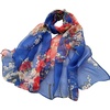 FAIRYGATE Schal Damen Halstücher Tuch Kopftuch Halstuch Schals Tücher Stola Weiches und Bequemes Georgette Material Vielseitig und Multifunktional B72(Fdkra4712)