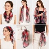 FAIRYGATE Schal Damen Halstücher Tuch Kopftuch Halstuch Schals Tücher Stola Weiches und Bequemes Georgette Material Vielseitig und Multifunktional B72(Fdkra4719)