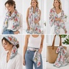 FAIRYGATE Schal Damen Mode Oversize Deckenschal mit Fransen XXL Schals & Tücher für Frauen(Fdyt05017)