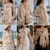 FAIRYGATE Schal Damen Mode Oversize Deckenschal mit Fransen XXL Schals & Tücher für Frauen(Fdyt61012)