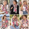FAIRYGATE Schal Damen Mode Oversize Deckenschal mit Fransen XXL Schals & Tücher für Frauen(Fdyt9045)