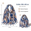 FAIRYGATE Schal Leopardenmuster Damen Schals & Tücher für Frauen Großer Tuch in Vielen Schönen Farben Tierdruck XXL Stole Personalisierte Geschenke 0081(Fdyt58019)