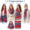 FAIRYGATE Schal Leopardenmuster Damen Schals & Tücher für Frauen Großer Tuch in Vielen Schönen Farben Tierdruck XXL Stole Personalisierte Geschenke 0081(Fdyt15239)