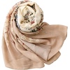 FAIRYGATE Schal Leopardenmuster Damen Schals & Tücher für Frauen Großer Tuch in Vielen Schönen Farben Tierdruck XXL Stole Personalisierte Geschenke 0081(4029)
