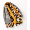FAIRYGATE Schal Leopardenmuster Damen Schals & Tücher für Frauen Großer Tuch in Vielen Schönen Farben Tierdruck XXL Stole Personalisierte Geschenke 0081(81016)