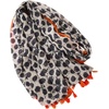 FAIRYGATE Schal Leopardenmuster Damen Schals & Tücher für Frauen Großer Tuch in Vielen Schönen Farben Tierdruck XXL Stole Personalisierte Geschenke 0081(Fdyt68008)