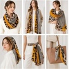 FAIRYGATE Schal Leopardenmuster Damen Schals & Tücher für Frauen Großer Tuch in Vielen Schönen Farben Tierdruck XXL Stole Personalisierte Geschenke 0081(81016)