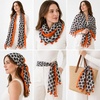 FAIRYGATE Schal Leopardenmuster Damen Schals & Tücher für Frauen Großer Tuch in Vielen Schönen Farben Tierdruck XXL Stole Personalisierte Geschenke 0081(Fdyt68008)