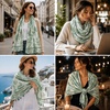 FAIRYGATE Schal Leopardenmuster Damen Schals & Tücher für Frauen Großer Tuch in Vielen Schönen Farben Tierdruck XXL Stole Personalisierte Geschenke 0081(Fdyt52007)