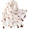 FAIRYGATE Schal Leopardenmuster Damen Schals & Tücher für Frauen Großer Tuch in Vielen Schönen Farben Tierdruck XXL Stole Personalisierte Geschenke 0081(Fdyt24231)