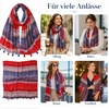 FAIRYGATE Schal Leopardenmuster Damen Schals & Tücher für Frauen Großer Tuch in Vielen Schönen Farben Tierdruck XXL Stole Personalisierte Geschenke 0081(Fdyt15239)