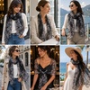 FAIRYGATE Schals & Tücher für Damen Modischer Damen Schal Stola Halstuch Tuch aus Chiffon für Frühling Sommer Ganzjährig(51018)