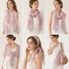 FAIRYGATE Schals & Tücher für Damen Modischer Damen Schal Stola Halstuch Tuch aus Chiffon für Frühling Sommer Ganzjährig(51019)