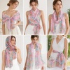 FAIRYGATE Schals & Tücher für Damen Modischer Damen Schal Stola Halstuch Tuch aus Chiffon für Frühling Sommer Ganzjährig(51019)