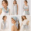 FAIRYGATE Schals & Tücher für Damen Modischer Damen Schal Stola Halstuch Tuch aus Chiffon für Frühling Sommer Ganzjährig(51021)