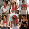 FAIRYGATE Schals & Tücher für Damen Modischer Damen Schal Stola Halstuch Tuch aus Chiffon für Frühling Sommer Ganzjährig(51022)