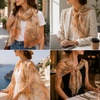FAIRYGATE Schals & Tücher für Damen Modischer Damen Schal Stola Halstuch Tuch aus Chiffon für Frühling Sommer Ganzjährig(51029)