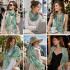 FAIRYGATE Schals & Tücher für Damen Modischer Damen Schal Stola Halstuch Tuch aus Chiffon für Frühling Sommer Ganzjährig(51030)