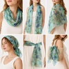 FAIRYGATE Schals & Tücher für Damen Modischer Damen Schal Stola Halstuch Tuch aus Chiffon für Frühling Sommer Ganzjährig(51030)