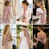 FAIRYGATE Schals & Tücher für Damen Modischer Damen Schal Stola Halstuch Tuch aus Chiffon für Frühling Sommer Ganzjährig(51031)