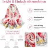 FAIRYGATE Schals & Tücher für Damen Modischer Damen Schal Stola Halstuch Tuch aus Chiffon für Frühling Sommer Ganzjährig(FDKRA5236)